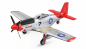 Preview: Amewi 24127 AMXFlight P51 4-Kanal 3D/6G RTF - Bild