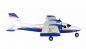 Preview: Amewi 24140 AMXPlanes P68 Hochdecker 850mm PNP blau - Bild 2