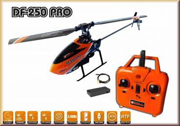 Drive&Fly 9520 DF-250 PRO Helikopter - RTF - Bild