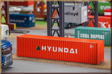 40' Hi-Cube Container HYUNDAI (Faller 180849)