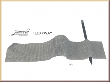 1:87 FLEXYWAY Pflasterstraße Altstadt Kopfstein 1x (Juweela 28259)