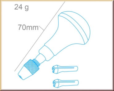 krick 492034 Handbohrerknauf rund fix - Bild 1