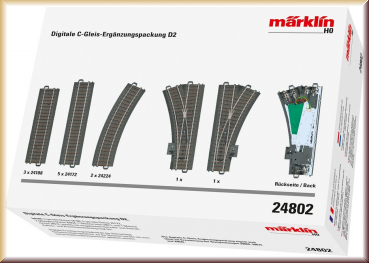 Digitale C-Gleis Erg.pack.D2 (Märklin 024802)