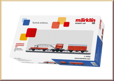 Märklin 044752 Feuerwehr Bergekran-Set - Bild