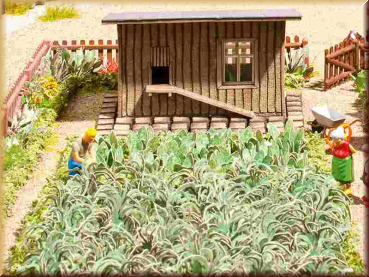 H0 L-C Gemüsegarten-Set (Noch 14107)