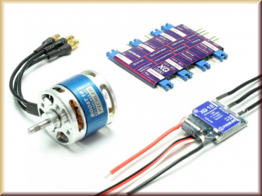 Brushless Motor BOOST 10  /  KV=1400 / Combo (Pichler-extron C3166)