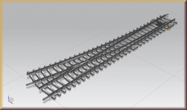 Piko 55171 Weiche, rechts WR mit Betonsc - Bild