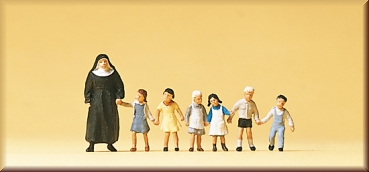 Nonne. Kinder (Preiser 10401)