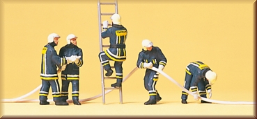 Preiser 10485 Feuerwehrmänner in moderner E - Bild