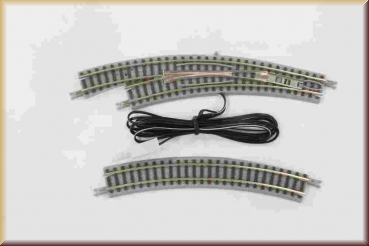 Bogenweiche, links R220/195-3 (Rokuhan 7297026)