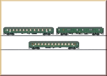 Eilzugwagen-Set zu BR 117 DB (Trix 23499)