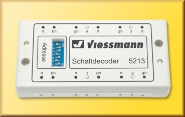 Motorola-Schaltdecoder (Viessmann 5213)