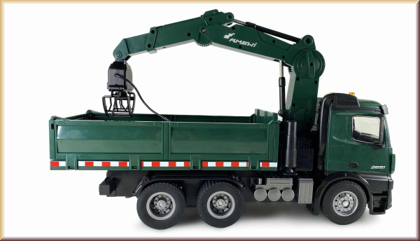 Amewi 22568 Mercedes-Benz Arocs Lizenz Kranwagen mit Kipper RT - Bild 2