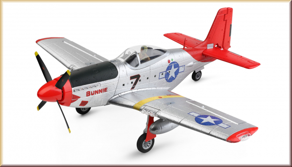 Amewi 24127 AMXFlight P51 4-Kanal 3D/6G RTF - Bild