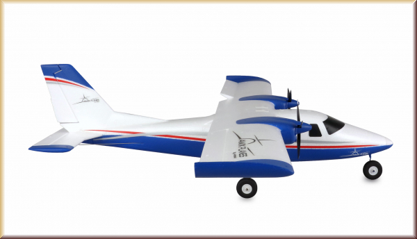 Amewi 24140 AMXPlanes P68 Hochdecker 850mm PNP blau - Bild 2