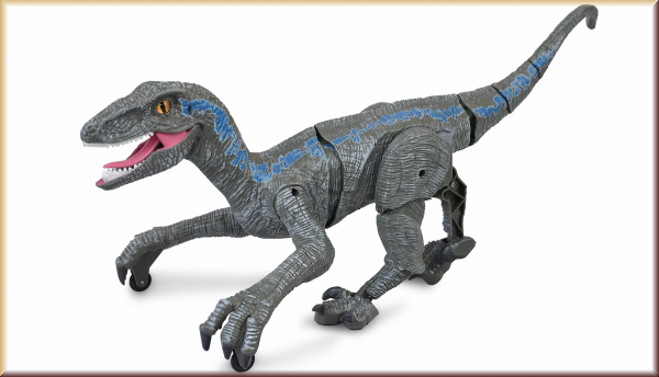 Amewi 40009 Velociraptor RC Dinosaurier 45cm, RTR grau - Bild