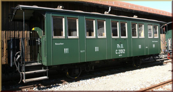 Bemo 3234142 RhB C.2012 Historischer Dampfzugwagen - Bild