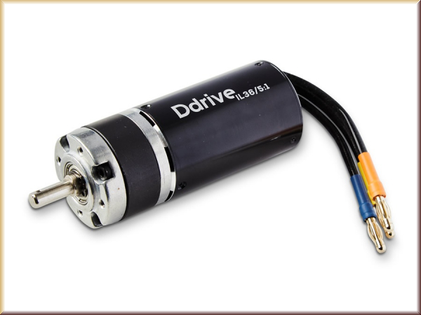 D-Power DPDDIL3651 D-Power D-DRIVE IL36 5:1 Getriebemotor Brushless - Bild