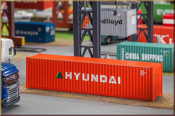 Faller 180849 40' Hi-Cube Container HYUNDAI - Bild