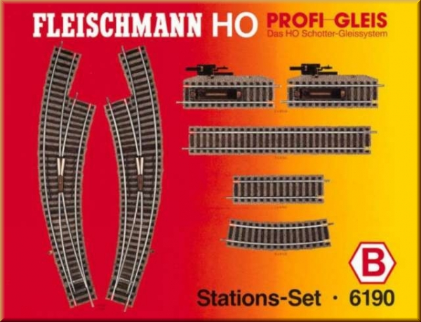 Fleischmann 6190 STATIONS SET B - Bild