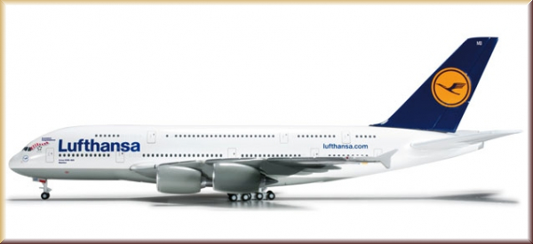 herpa 562423 A380 Lufthansa  FC Bayern - Bild