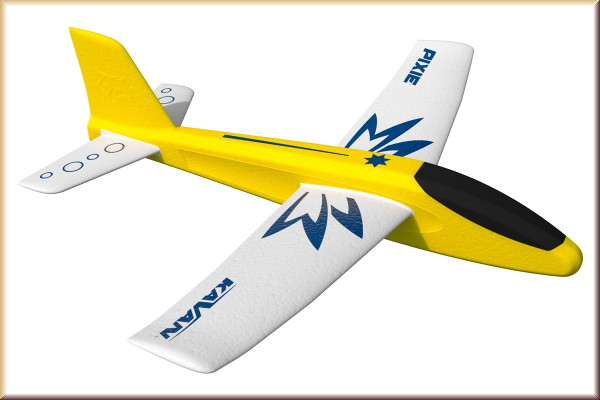 Kavan KAV02.8061 KAVAN Pixie Freiflugmodell EPP - gelb/weiß - Bild