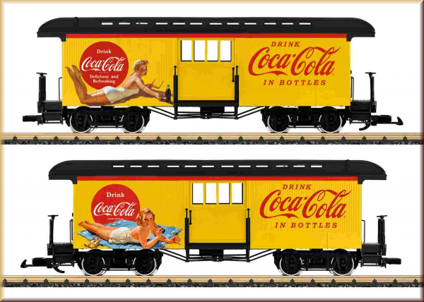 LGB 36847 Gepäckwagen Coca Cola - Bild