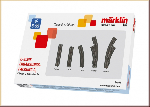 Märklin 024903 C-Gleis Ergänzungspackung C3 - Bild 1