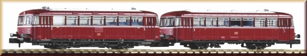 Piko 40255 N Schienenbus mit Steuerwagen - Bild