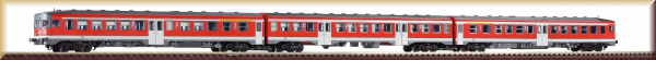 Piko 40262 N-Dieseltriebwagen 3-tlg. BR - Bild