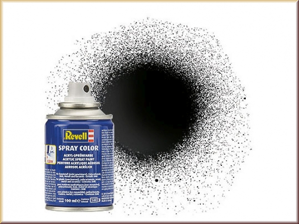 Revell 34107 Spray schwarz, glänzend - Bild