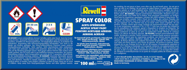 Revell 34107 Spray schwarz, glänzend - Bild 1