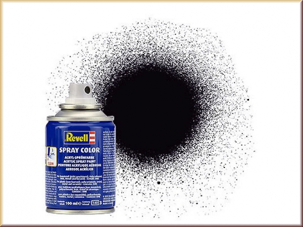 Revell 34108 Spray schwarz, matt - Bild