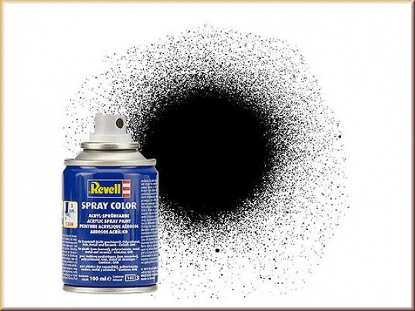 Revell 34302 Spray schwarz, seidenmatt - Bild