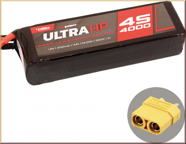 Robbe 7345 Robbe Modellsport RO-POWER ULTRA HP 4000MAH 14,8 V - Bild