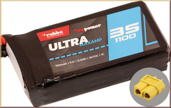 Robbe 7353 Robbe Modellsport RO-POWER ULTRA MAXAMP 1100MAH 11 - Bild