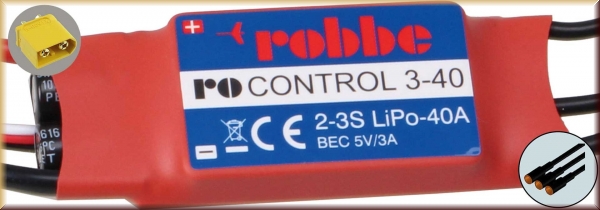 Robbe 8713 Robbe Modellsport RO-CONTROL 3-40 3-4S -40(55)A 3A - Bild