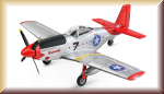 Amewi 24127 AMXFlight P51 4-Kanal 3D/6G RTF - Bild