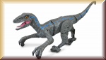 Amewi 40009 Velociraptor RC Dinosaurier 45cm, RTR grau - Bild