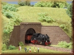 Auhagen 44635 N Tunnelportale eingleisig - Bild