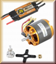 D-Power AL5004SET D-Power Brushless SET AL50-04 & 80A Comet Regler - Bild