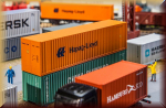 Faller 180841 40' Hi-Cube Container Hapag L - Bild