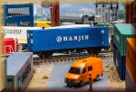 Faller 180842 40' Hi-Cube Container HANJIN - Bild