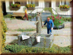 FALLER 330951 Pumpbrunnen mit Trog - Bild