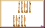 Hacker 17874221 Goldstecker 2mm (10er Pack) - Bild