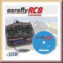 Ikarus 3031050 SET: aeroflyRC8 STANDARD auf DVDfür Win8/10Ein - Bild