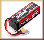 Minicars SW256410 Li-Po Battery 4S 14,8V 5800mAh 110C Hard XT60-Conn - Bild