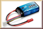 Minicars VPLP004F Li-Po Battery 3S 11,1V 350mAh 20C BEC-Kontakt - Bild