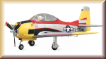 Modster MD10047 Arrows T-28 Trojan 1100mm Elektromotor Tiefdecker - Bild