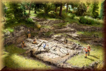 Noch 58614 Dinosaurier T-Rex Ausgrabung - Bild